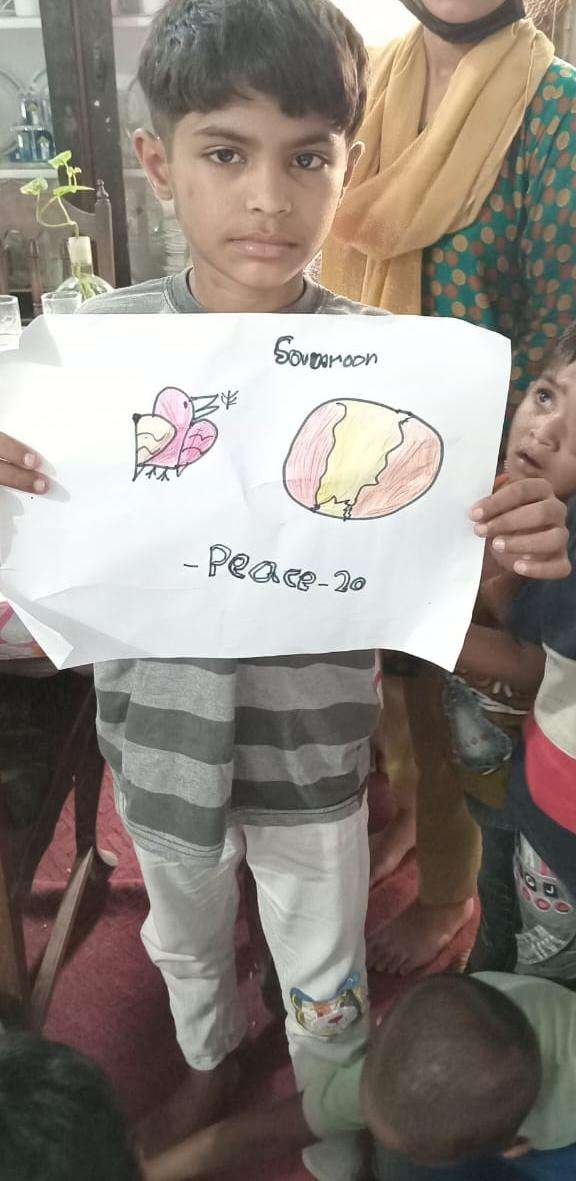 Vote comment like share participant from Faisalabad Pakistan church name . Catholic Church. class  two.<br />Contact Peace Ambassador Aqsa in Pakistan for cooperation, to donate, to volunteer +92 307 9682625