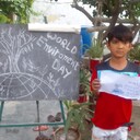 Vote Comment Like Share Global #PeacePicture Contest, topic: “Global Disarmament by 2027 will Solve Climate problems!!!” for the World Environment Day 2023 #DaniilCulture participant from Faisalabad Pakistan church name . Catholic Church. class two.<br />Contact Peace Ambassador Aqsa in Pakistan for cooperation, to donate, to volunteer +92 307 9682625