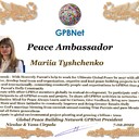 Happy Welcome to Ultimate Global Peace by 2027 campaign team, please contact for Cooperation #ForPeace #GPBNet  Mariia Tyshchenko<br />& Receive Peace Ambassador Certificate to work #ForPeace in your area Watsapp +79811308385 –GPBNet Join, Subscribe and Share #YoutubeRecommend for Cooperation, to Donate, for consultation, to invite us as Guest Speakers at your online or offline events, to Volunteer, to receive marriage blessing call www.ivacademy.net