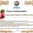 Meet our Global Peace Building team<br />❤ Amos Joel Tucker in Sierra Leone<br />Join Now GPBNet ☛ Contact us to Receive Peace Ambassador certificate and work for peace in your area at www.ivacademy.net<br />Receive help from GPBNet #ForPeace:<br />-Join English for Peace FREE courses to get down language barriers<br />- Contact us to celebrate your country national day #ForPeace<br />- Send monthly your activities reports #ForPeace<br />-Say your Ideas #ForPeace at Next *Global Peace Talks* Show with Nicolae Cirpala to participate<br />All this just contact us WatsApp +7 981 130 83 85<br />*Vision:<br />- Ultimate Global Peace till 2027<br />- Peace in Nigeria, Belarus, Karabah, Yemen, Syria, Palestine Kashmir and all hot spots globally as soon as possible<br />- Healing Oceans and all Environment till 2027<br />- South and North Korea peaceful reunification till 2027<br />-World economy that benefits all nations and people to be set up globally till 2027<br />- All countries to stop weapons production and distribution and begin to invest in peace and in the well-being of humanity till 2027<br />- All families globally to receive God's Marriage Blessing till 2027<br />- Planting and grow 1 billion trees globally till 2027<br />*About Global Peace Building Network #GPBNet founder Nicolae Cirpala Been a writer-global activist for 24 years working daily #ForPeace uniting People and Organizations to finalize Building ultimate World of Peace till 2027 with Global Peace Building Network<br />*Global Peace Building Network GPBNet works in 7 areas where you and every human being could join:<br />1. Leaders Association #ForPeace<br />WatsApp chat.whatsapp.com/IrBEPUbhu7I1iPn0ROJB5B<br />Our Web Network ivacademy.net/en/groups/viewgroup/4-global-peace-b…<br />2 Business, IT, Agriculture, Oceans, Invention, Aero and Cosmos Association for Peace #ForPeace<br />WatsApp chat.whatsapp.com/LIMQ8XY9wGnDEbmK9xX0iN<br />3 Media, Culture and Arts Association for Peace #ForPeace<br />WatsApp chat.whatsapp.com/HJsR7oX5ZzzEJL9I2uG4mz<br />4. Schools, Universities, Education and Academia Association for Peace #ForPeace<br />FB www.facebook.com/ForPeace1<br />5. Youth, Volunteers, Internships, Ecology, Sports, Hobby, Wellness, Travel and Global Village Association for Peace #ForPeace<br />WatsApp chat.whatsapp.com/EHLsWoI8ZJMGxGuq7snRbd<br />Our Web Network ivacademy.net/en/groups/viewgroup/7-volunteer-onli…<br />6 Social Service, Charities, Help Children, Health and Families Association for Peace #ForPeace<br />7 Interfaith, Spirituality, Futurology Association for Peace #ForPeace<br />WatsApp chat.whatsapp.com/Ex39EEkOPnqEPGWzvSq0xK<br />Our Web Network ivacademy.net/en/groups/viewgroup/6-message-to-bil…<br />*We have team in your country contact +7 981 130 83 85 whatsapp to join yours<br />*Became GPBNet Representative in your: -Community -Tribe -Clan -Group -College - University -Location -City OR -Region<br />Send desired representative level to irffmd@gmail.com<br />* Became #GPBNet Member and Work with Us on our Programs as : - Patron: Share your knowledge with us -Trustee: Share your assets and resources with us -Program Coordinator: Share your expertise and management skills with us<br />-Volunteer: Work with us closely<br />chat.whatsapp.com/KfKktTUIXk6Gdawq4cZ09T<br />-Donor: Support us for our Program and Work in collaboration - Adviser: Support us with your knowledge and experience -Management Team: Work with us to manage our office<br />☛ let's become Best Friends,<br />join now global peacemakers team and invite your friends,<br />post comments to my Vital discussions in:<br />Instagram www.instagram.com/MessageToBillions<br />Twitter www.twitter.com/ivacademynet<br />and Youtube www.youtube.com/c/MessageToBillions<br />Download my books www.vacademy.net/en/market/books<br />subscribe, share #MessageToBillions<br />and<br />#ForPeace Cooperation, to Donate, to invite me as Guest Speaker at your online or offline events, to Volunteer, to receive marriage blessing call me +7 981 130 83 85 phone whatsapp