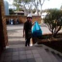 Our peace ambassador Wilhelmina Claasen  environment project in South Africa