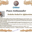 Meet our Global Peace Building team and contact for cooperation Sodaba Sedad in Afghanistan