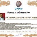 Meet our Global Peace Building team Dr.Selver Kumar Veloo in Malaysia