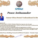 Meet our Global Peace Building team<br />❤ Amour Dieu-Donné Vodounhessi in Benin<br />Join Now GPBNet ☛ Contact us to Receive Peace Ambassador certificate and work for peace in your area at www.ivacademy.net<br />Receive help from GPBNet #ForPeace:<br />-Join English for Peace FREE courses to get down language barriers<br />- Contact us to celebrate your country national day #ForPeace<br />- Send monthly your activities reports #ForPeace<br />-Say your Ideas #ForPeace at Next *Global Peace Talks* Show with Nicolae Cirpala to participate<br />All this just contact us WatsApp +7 981 130 83 85<br />*Vision:<br />- Ultimate Global Peace till 2027<br />- Peace in Nigeria, Belarus, Karabah, Yemen, Syria, Palestine Kashmir and all hot spots globally as soon as possible<br />- Healing Oceans and all Environment till 2027<br />- South and North Korea peaceful reunification till 2027<br />-World economy that benefits all nations and people to be set up globally till 2027<br />- All countries to stop weapons production and distribution and begin to invest in peace and in the well-being of humanity till 2027<br />- All families globally to receive God's Marriage Blessing till 2027<br />- Planting and grow 1 billion trees globally till 2027<br />*About Global Peace Building Network #GPBNet founder Nicolae Cirpala Been a writer-global activist for 24 years working daily #ForPeace uniting People and Organizations to finalize Building ultimate World of Peace till 2027 with Global Peace Building Network<br />*Global Peace Building Network GPBNet works in 7 areas where you and every human being could join:<br />1. Leaders Association #ForPeace<br />WatsApp chat.whatsapp.com/IrBEPUbhu7I1iPn0ROJB5B<br />Our Web Network ivacademy.net/en/groups/viewgroup/4-global-peace-b…<br />2 Business, IT, Agriculture, Oceans, Invention, Aero and Cosmos Association for Peace #ForPeace<br />WatsApp chat.whatsapp.com/LIMQ8XY9wGnDEbmK9xX0iN<br />3 Media, Culture and Arts Association for Peace #ForPeace<br />WatsApp chat.whatsapp.com/HJsR7oX5ZzzEJL9I2uG4mz<br />4. Schools, Universities, Education and Academia Association for Peace #ForPeace<br />FB www.facebook.com/ForPeace1<br />5. Youth, Volunteers, Internships, Ecology, Sports, Hobby, Wellness, Travel and Global Village Association for Peace #ForPeace<br />WatsApp chat.whatsapp.com/EHLsWoI8ZJMGxGuq7snRbd<br />Our Web Network ivacademy.net/en/groups/viewgroup/7-volunteer-onli…<br />6 Social Service, Charities, Help Children, Health and Families Association for Peace #ForPeace<br />7 Interfaith, Spirituality, Futurology Association for Peace #ForPeace<br />WatsApp chat.whatsapp.com/Ex39EEkOPnqEPGWzvSq0xK<br />Our Web Network ivacademy.net/en/groups/viewgroup/6-message-to-bil…<br />*We have team in your country contact +7 981 130 83 85 whatsapp to join yours<br />*Became GPBNet Representative in your: -Community -Tribe -Clan -Group -College - University -Location -City OR -Region<br />Send desired representative level to irffmd@gmail.com<br />* Became #GPBNet Member and Work with Us on our Programs as : - Patron: Share your knowledge with us -Trustee: Share your assets and resources with us -Program Coordinator: Share your expertise and management skills with us<br />-Volunteer: Work with us closely<br />chat.whatsapp.com/KfKktTUIXk6Gdawq4cZ09T<br />-Donor: Support us for our Program and Work in collaboration - Adviser: Support us with your knowledge and experience -Management Team: Work with us to manage our office<br />☛ let's become Best Friends,<br />join now global peacemakers team and invite your friends,<br />post comments to my Vital discussions in:<br />Instagram www.instagram.com/MessageToBillions<br />Twitter www.twitter.com/ivacademynet<br />and Youtube www.youtube.com/c/MessageToBillions<br />Download my books www.vacademy.net/en/market/books<br />subscribe, share #MessageToBillions<br />and<br />#ForPeace Cooperation, to Donate, to invite me as Guest Speaker at your online or offline events, to Volunteer, to receive marriage blessing call me +7 981 130 83 85 phone whatsapp