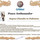 Meet our Global Peace Building team<br />❤  Sapna Chandio in Pakistan<br />Join Now GPBNet ☛ Contact us to Receive Peace Ambassador certificate and work for peace in your area at www.ivacademy.net<br />Receive help from GPBNet #ForPeace:<br />-Join English for Peace FREE courses to get down language barriers<br />- Contact us to celebrate your country national day #ForPeace<br />- Send monthly your activities reports #ForPeace<br />-Say your Ideas #ForPeace at Next *Global Peace Talks* Show with Nicolae Cirpala to participate<br />All this just contact us WatsApp +7 981 130 83 85<br />*Vision:<br />- Ultimate Global Peace till 2027<br />- Peace in Nigeria, Belarus, Karabah, Yemen, Syria, Palestine Kashmir and all hot spots globally as soon as possible<br />- Healing Oceans and all Environment till 2027<br />- South and North Korea peaceful reunification till 2027<br />-World economy that benefits all nations and people to be set up globally till 2027<br />- All countries to stop weapons production and distribution and begin to invest in peace and in the well-being of humanity till 2027<br />- All families globally to receive God's Marriage Blessing till 2027<br />- Planting and grow 1 billion trees globally till 2027<br />*About Global Peace Building Network #GPBNet founder Nicolae Cirpala Been a writer-global activist for 24 years working daily #ForPeace uniting People and Organizations to finalize Building ultimate World of Peace till 2027 with Global Peace Building Network<br />*Global Peace Building Network GPBNet works in 7 areas where you and every human being could join:<br />1. Leaders Association #ForPeace<br />WatsApp chat.whatsapp.com/IrBEPUbhu7I1iPn0ROJB5B<br />Our Web Network ivacademy.net/en/groups/viewgroup/4-global-peace-b…<br />2 Business, IT, Agriculture, Oceans, Invention, Aero and Cosmos Association for Peace #ForPeace<br />WatsApp chat.whatsapp.com/LIMQ8XY9wGnDEbmK9xX0iN<br />3 Media, Culture and Arts Association for Peace #ForPeace<br />WatsApp chat.whatsapp.com/HJsR7oX5ZzzEJL9I2uG4mz<br />4. Schools, Universities, Education and Academia Association for Peace #ForPeace<br />FB www.facebook.com/ForPeace1<br />5. Youth, Volunteers, Internships, Ecology, Sports, Hobby, Wellness, Travel and Global Village Association for Peace #ForPeace<br />WatsApp chat.whatsapp.com/EHLsWoI8ZJMGxGuq7snRbd<br />Our Web Network ivacademy.net/en/groups/viewgroup/7-volunteer-onli…<br />6 Social Service, Charities, Help Children, Health and Families Association for Peace #ForPeace<br />7 Interfaith, Spirituality, Futurology Association for Peace #ForPeace<br />WatsApp chat.whatsapp.com/Ex39EEkOPnqEPGWzvSq0xK<br />Our Web Network ivacademy.net/en/groups/viewgroup/6-message-to-bil…<br />*We have team in your country contact +7 981 130 83 85 whatsapp to join yours<br />*Became GPBNet Representative in your: -Community -Tribe -Clan -Group -College - University -Location -City OR -Region<br />Send desired representative level to irffmd@gmail.com<br />* Became #GPBNet Member and Work with Us on our Programs as : - Patron: Share your knowledge with us -Trustee: Share your assets and resources with us -Program Coordinator: Share your expertise and management skills with us<br />-Volunteer: Work with us closely<br />chat.whatsapp.com/KfKktTUIXk6Gdawq4cZ09T<br />-Donor: Support us for our Program and Work in collaboration - Adviser: Support us with your knowledge and experience -Management Team: Work with us to manage our office<br />☛ let's become Best Friends,<br />join now global peacemakers team and invite your friends,<br />post comments to my Vital discussions in:<br />Instagram www.instagram.com/MessageToBillions<br />Twitter www.twitter.com/ivacademynet<br />and Youtube www.youtube.com/c/MessageToBillions<br />Download my books www.vacademy.net/en/market/books<br />subscribe, share #MessageToBillions<br />and<br />#ForPeace Cooperation, to Donate, to invite me as Guest Speaker at your online or offline events, to Volunteer, to receive marriage blessing call me +7 981 130 83 85 phone whatsap