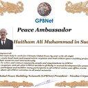 Meet our Global Peace Building team<br />❤ Haitham Ali Muhammad in Sudan<br />Join Now GPBNet ☛ Contact us to Receive Peace Ambassador certificate and work for peace in your area at www.ivacademy.net<br />Receive help from GPBNet #ForPeace:<br />-Join English for Peace FREE courses to get down language barriers<br />- Contact us to celebrate your country national day #ForPeace<br />- Send monthly your activities reports #ForPeace<br />-Say your Ideas #ForPeace at Next *Global Peace Talks* Show with Nicolae Cirpala to participate<br />All this just contact us WatsApp +7 981 130 83 85<br />*Vision:<br />- Ultimate Global Peace till 2027<br />- Peace in Nigeria, Belarus, Karabah, Yemen, Syria, Palestine Kashmir and all hot spots globally as soon as possible<br />- Healing Oceans and all Environment till 2027<br />- South and North Korea peaceful reunification till 2027<br />-World economy that benefits all nations and people to be set up globally till 2027<br />- All countries to stop weapons production and distribution and begin to invest in peace and in the well-being of humanity till 2027<br />- All families globally to receive God's Marriage Blessing till 2027<br />- Planting and grow 1 billion trees globally till 2027<br />*About Global Peace Building Network #GPBNet founder Nicolae Cirpala Been a writer-global activist for 24 years working daily #ForPeace uniting People and Organizations to finalize Building ultimate World of Peace till 2027 with Global Peace Building Network<br />*Global Peace Building Network GPBNet works in 7 areas where you and every human being could join:<br />1. Leaders Association #ForPeace<br />WatsApp chat.whatsapp.com/IrBEPUbhu7I1iPn0ROJB5B<br />Our Web Network ivacademy.net/en/groups/viewgroup/4-global-peace-b…<br />2 Business, IT, Agriculture, Oceans, Invention, Aero and Cosmos Association for Peace #ForPeace<br />WatsApp chat.whatsapp.com/LIMQ8XY9wGnDEbmK9xX0iN<br />3 Media, Culture and Arts Association for Peace #ForPeace<br />WatsApp chat.whatsapp.com/HJsR7oX5ZzzEJL9I2uG4mz<br />4. Schools, Universities, Education and Academia Association for Peace #ForPeace<br />FB www.facebook.com/ForPeace1<br />5. Youth, Volunteers, Internships, Ecology, Sports, Hobby, Wellness, Travel and Global Village Association for Peace #ForPeace<br />WatsApp chat.whatsapp.com/EHLsWoI8ZJMGxGuq7snRbd<br />Our Web Network ivacademy.net/en/groups/viewgroup/7-volunteer-onli…<br />6 Social Service, Charities, Help Children, Health and Families Association for Peace #ForPeace<br />7 Interfaith, Spirituality, Futurology Association for Peace #ForPeace<br />WatsApp chat.whatsapp.com/Ex39EEkOPnqEPGWzvSq0xK<br />Our Web Network ivacademy.net/en/groups/viewgroup/6-message-to-bil…<br />*We have team in your country contact +7 981 130 83 85 whatsapp to join yours<br />*Became GPBNet Representative in your: -Community -Tribe -Clan -Group -College - University -Location -City OR -Region<br />Send desired representative level to irffmd@gmail.com<br />* Became #GPBNet Member and Work with Us on our Programs as : - Patron: Share your knowledge with us -Trustee: Share your assets and resources with us -Program Coordinator: Share your expertise and management skills with us<br />-Volunteer: Work with us closely<br />chat.whatsapp.com/KfKktTUIXk6Gdawq4cZ09T<br />-Donor: Support us for our Program and Work in collaboration - Adviser: Support us with your knowledge and experience -Management Team: Work with us to manage our office<br />☛ let's become Best Friends,<br />join now global peacemakers team and invite your friends,<br />post comments to my Vital discussions in:<br />Instagram www.instagram.com/MessageToBillions<br />Twitter www.twitter.com/ivacademynet<br />and Youtube www.youtube.com/c/MessageToBillions<br />Download my books www.vacademy.net/en/market/books<br />subscribe, share #MessageToBillions<br />and<br />#ForPeace Cooperation, to Donate, to invite me as Guest Speaker at your online or offline events, to Volunteer, to receive marriage blessing call me +7 981 130 83 85 phone whatsapp