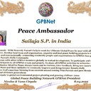 Happy Welcome to Ultimate Global Peace by 2027 campaign team, please contact for Cooperation #ForPeace #GPBNet <br />Sailaja S.P. in India<br />& Receive Peace Ambassador Certificate to work #ForPeace in your area Watsapp +79811308385 –GPBNet Join, Subscribe and Share #YoutubeRecommend for Cooperation, to Donate, for consultation, to invite us as Guest Speakers at your online or offline events, to Volunteer, to receive marriage blessing call www.ivacademy.net